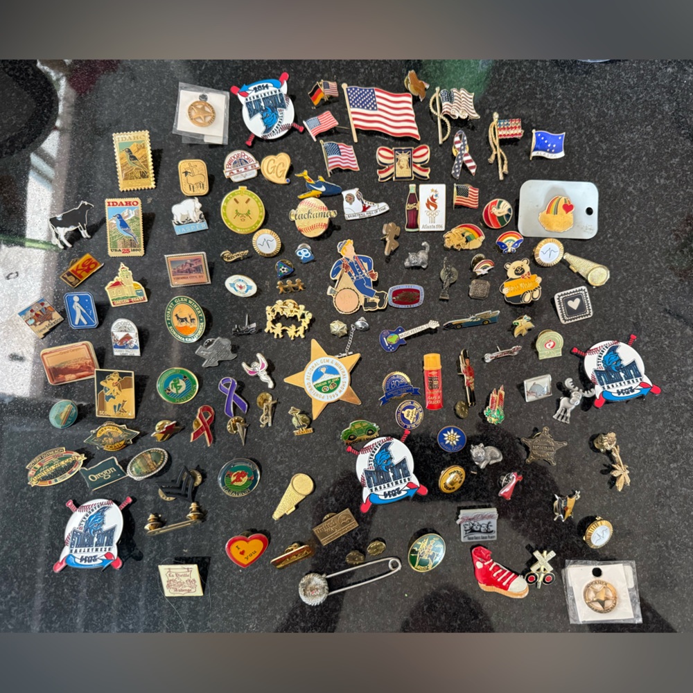 Vintage push pin lot